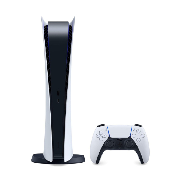 PlayStation 5 (Digital Edition) (With Controller & Power Supply)