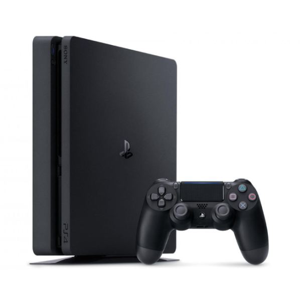 PlayStation 4 Slim (With Controller & Power Supply)